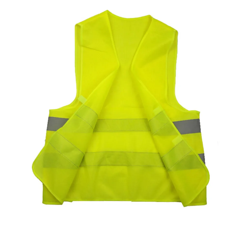 High Visibility Cycling Reflective Vest Running Reflective Vest Security Equipment Night Work Tops for Four Seasons #2D17 (10)