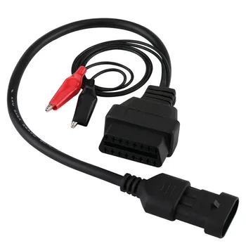

For Fiat Alfa OBD2 OBDII diagnostic tool 3pin to 16pin cable connector scanner tool adapter interface