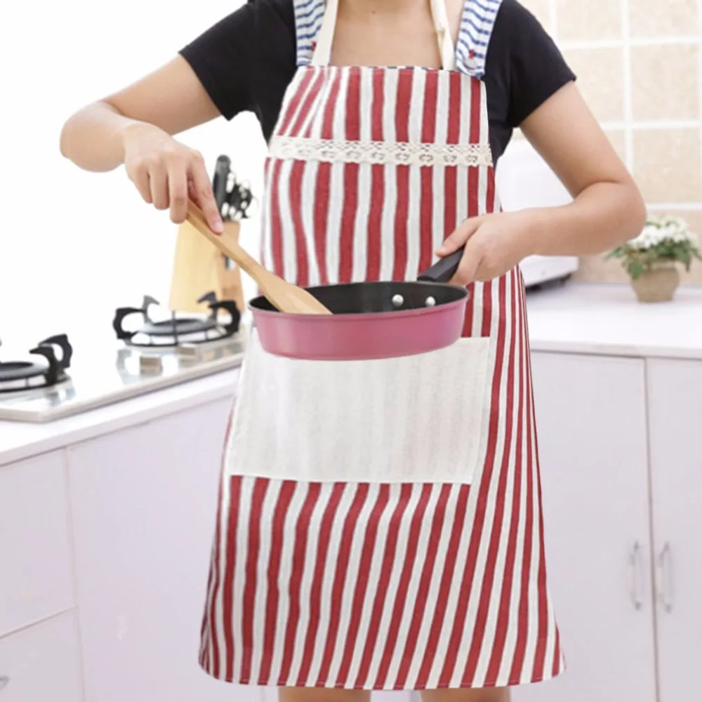 Kitchen Apron Adults Apron Women Men Dinner Party Cooking Apron Easy