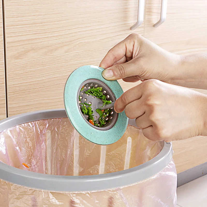 Urijk практичный кухонный фильтр для канализации дренажные присоски для ванной раковины инструмент для волос Силиконовый Фильтр для канализации кухонная посуда