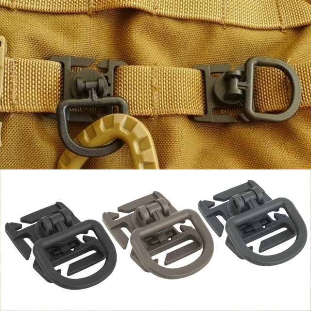 25mm Webbing bag link Buckle Outdoor Tactical Hike Military Connect clip  Camp Molle backpack Strap web webdom attach travel kit - AliExpress