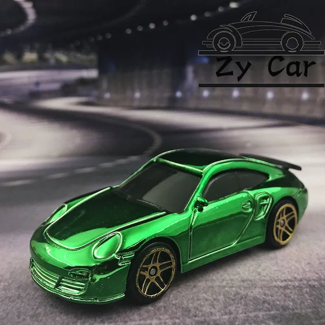 1 64 Porsche 911 Gold Plated Metal Model Car Kids Toys Christmas Porsche 911 Gold Plated Metal Model Car Kids Toys Christmas Gift Birthday Present Pocket Sports Collect Decoration