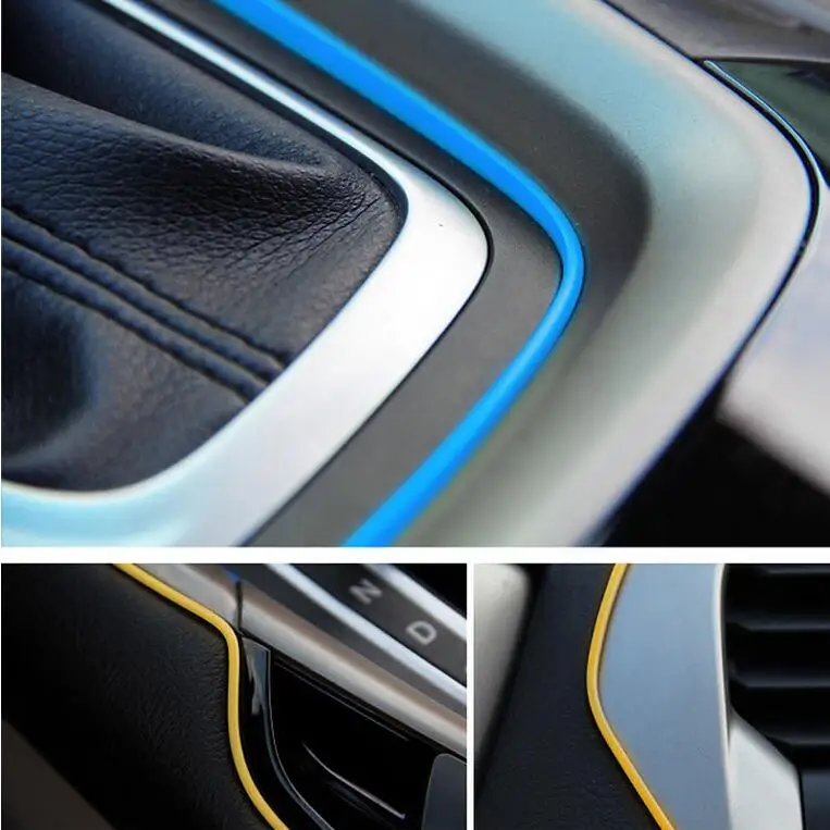 

Car-styling Gap decoration thread sticker For FIAT 500 Tipo Punto Freemont Cross Coroma Panda Idea Palio
