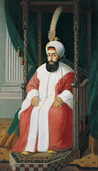 Настенный декор для домашнего офиса художественная живопись # Sultan Selim III