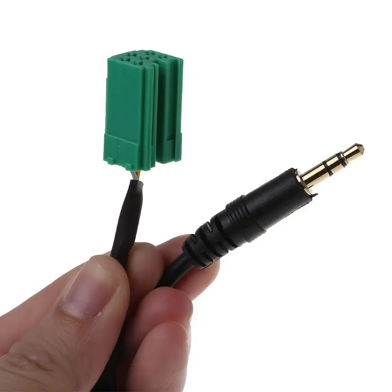 

Car 3.5mm AUX CD Stereo Audio Line Input Cable For Renault Clio Megane Espace Kangoo Laguna 2005 2006 2007 2008 2009 2010 2011