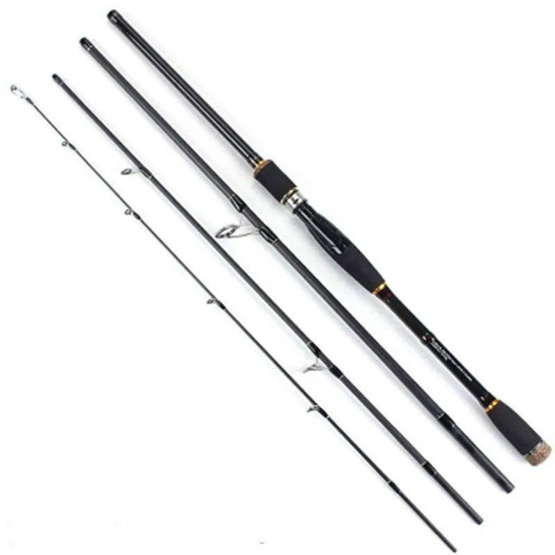 

HISTOLURE 4 section Fishing Rod Spinning Casting Rod Carbon Fiber Telescopic 2.1M 2.4M 2.7M Fishing Travel Rod Tackle peche