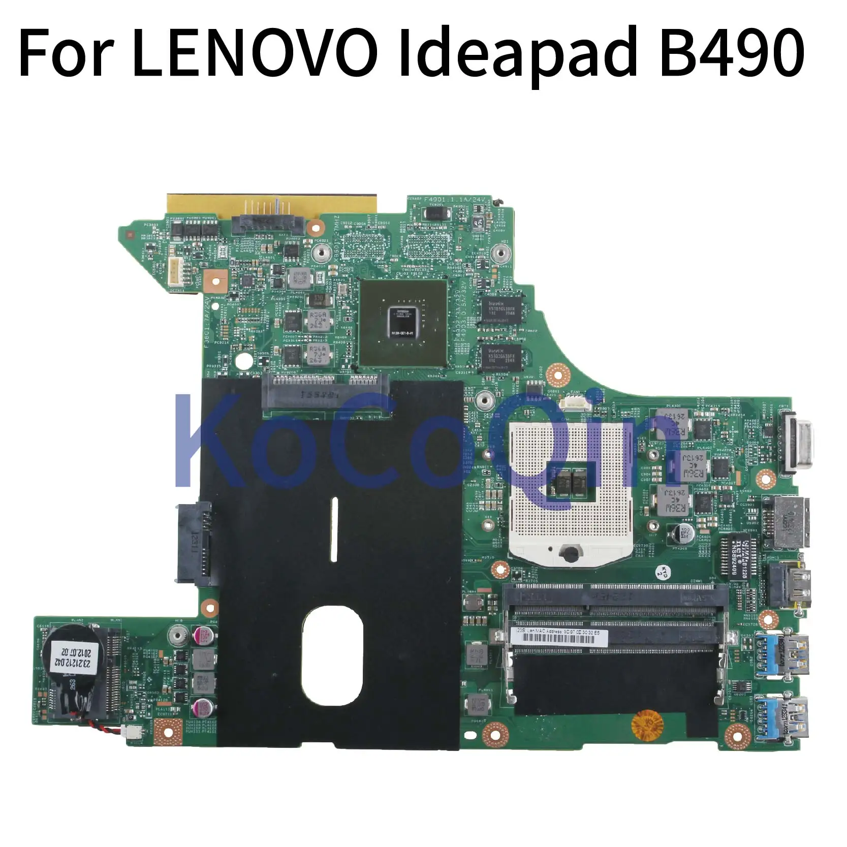 Материнская плата KoCoQin для ноутбука LENOVO Ideapad B490 материнская HM70|Материнские платы