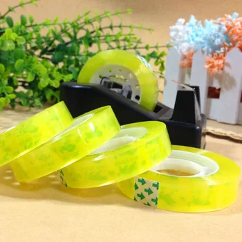 

3pcs/lot Transparent stationery tape thickening office for 35 m 1.2 * 1 cm thickness