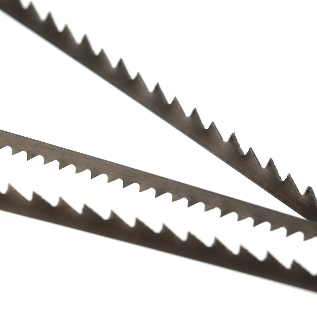 12pcs/set Pinned Scroll Saw Blades Woodworking Power Tools Accessories 127mm Black