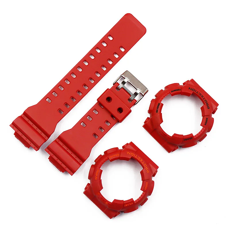 Watch accessories resin strap case pin buckle for Casio G-shock GA GD rubber watch with sports waterproof female men watch ban Watch accessories resin strap case pin buckle for Casio G-shock GA GD rubber watch with sports waterproof female men watch ban