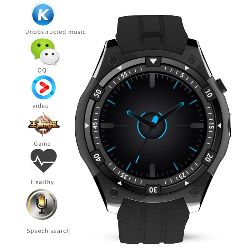 

X100 Android 3G Smart Watch MTK6580 Quad Core / Wifi / GPS Heart Rate Monitoring Bluetooth Smart Wristband Sports Men Watches