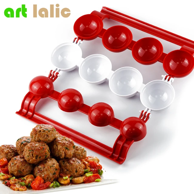 1pc new meatballs maker meat fish ball mold christmas kitchen homemade stuffed meatballs cooking tool - Christmas Meatballs 1pc new meatballs maker meat fish ball mold christmas kitchen homemade stuffed meatballs cooking tool - Christmas Meatballs