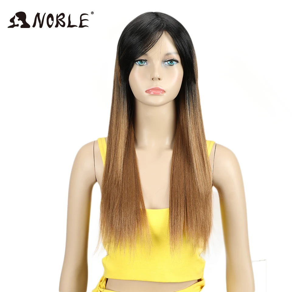 

Noble Hair Synthetic Wig High Temperature 22 Inch 3 Color Long Straight Wigs For Women Synthetic Wigs Free Shipping