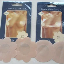 Мода 1 пара Сексуальные Невидимые силиконовые лепесток бра для скрытия сосков коврик клей одноразовые интимные лепесток наклейка на грудь ниппель крышка