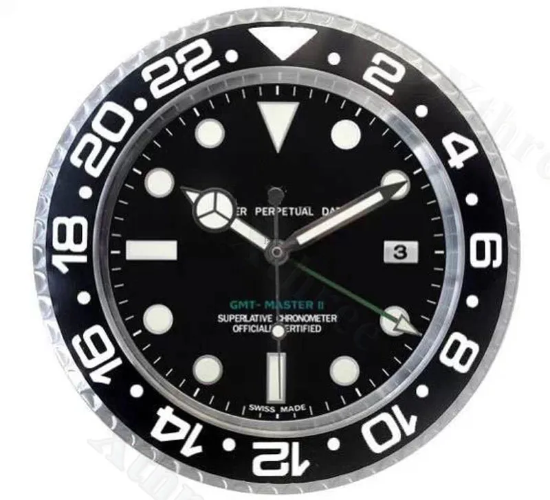 

Large Size Top Design Metal Watch Shape Wall Clock with Silent Mechanism Clock on The Wall