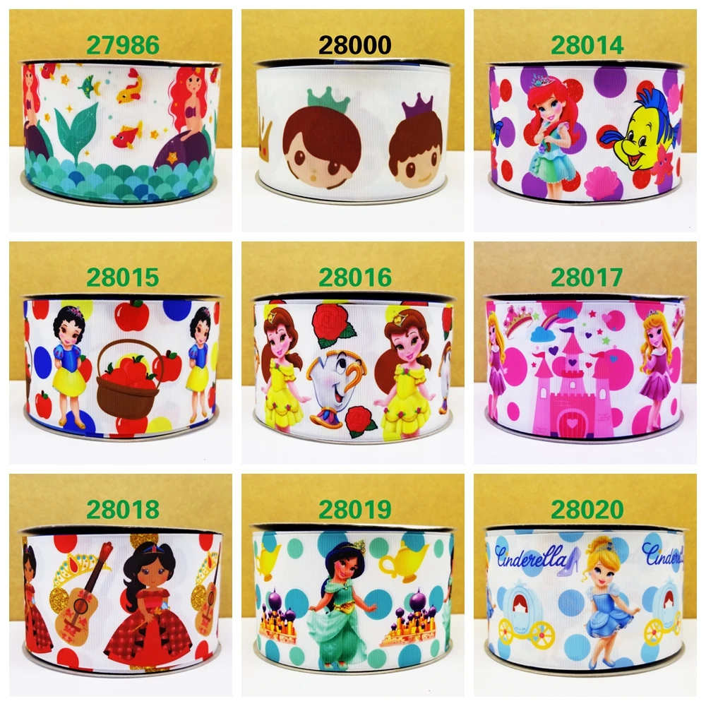 

Free shipping 2019 new arrival ribbons Hair Accessories ribbon 10 yards printed grosgrain ribbons 28016