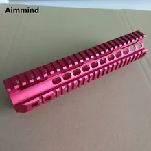 Охотничьи аксессуары 1" красный поручень Пикатинни Тактический поручень рельсовая система AR-15 M16 M4 Handguard