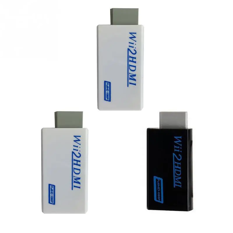 2018 Новый HDMI конвертер Поддержка FullHD 720 P 1080 P 3,5 мм аудио для wii 2 HDMI адаптер преобразования