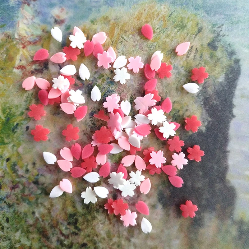 clay flower flatback
