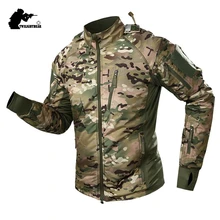 Новая мужская немецкая тактическая куртка UFPRO ACE, пальто, зимняя Военная Сверхлегкая Водонепроницаемая флисовая Боевая куртка CP Fat BF109