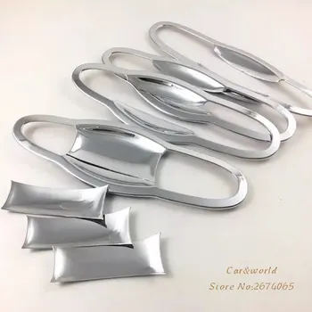 

Door Handle Bowl Cover For Jeep Compass 2017 2018 Exterior Decoration Trims ABS Chrome Stickers Car-Styling Accessories