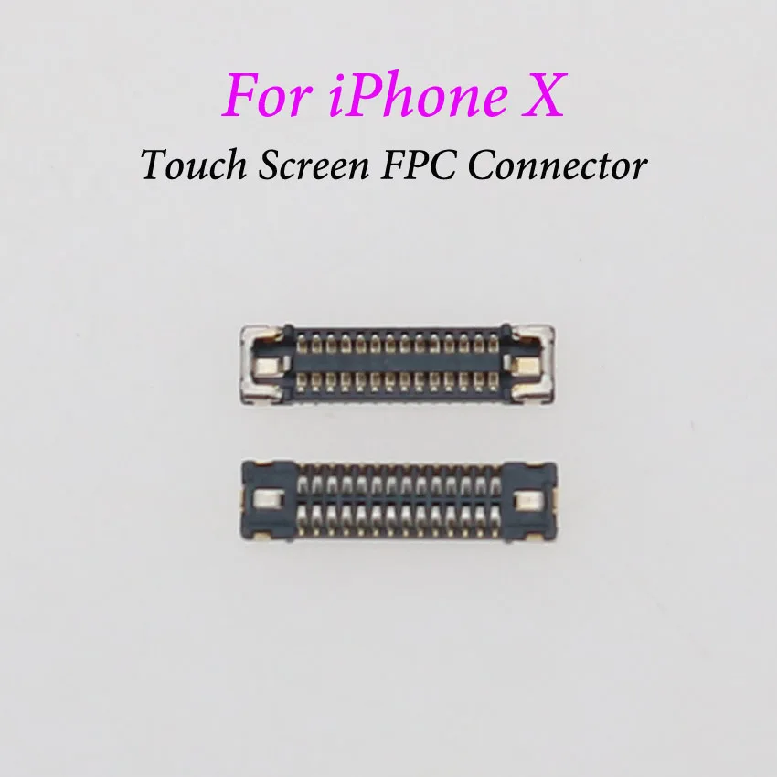 Cltgxdd-Numériseur LCD/écran tactile, connecteur FPC pour iPhone 6S plus 7 7plus 8 8plus X sur le port de la carte mère de la carte mère