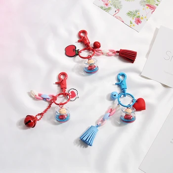 

ponyo on the cliff Hayao Miyazaki Pendant Keyrings Keychain Charm Bag Pendant Gift J23