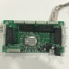 OEM PBC 8-портовый гигабитный Ethernet коммутатор 8 портов с 8-контактным канальным заголовком 10/100/1000 m концентратор 8way штекер питания печатная плата OEM винтовое отверстие