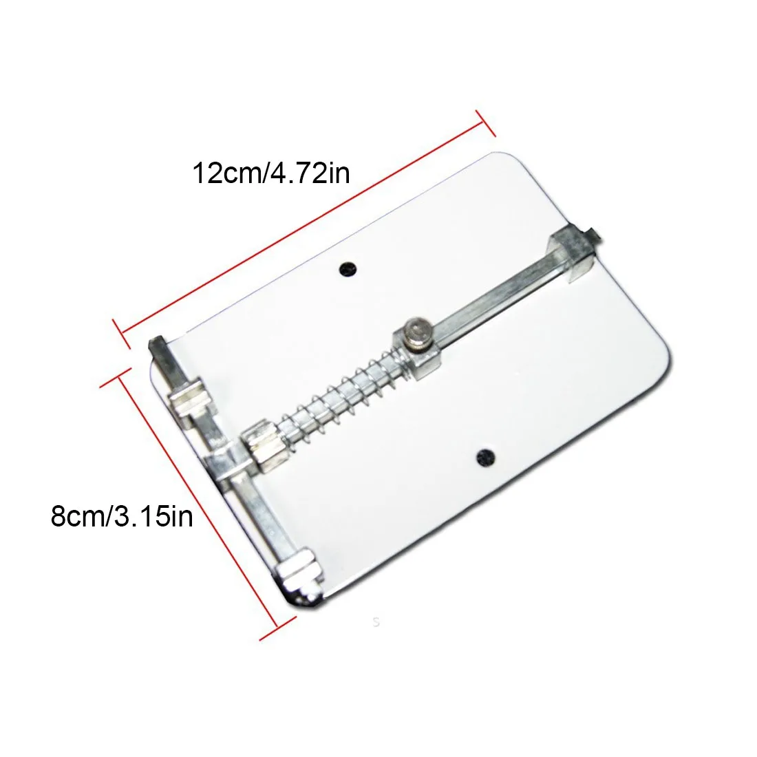 Крепление для ремонта платы сотового телефона 8*12 см, держатель печатной платы, рабочая станция, платформа, фиксированная поддержка, зажим, стальная печатная плата, инструменты для ремонта