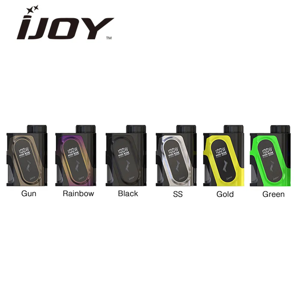 Original IJOY CAPO 100W 20700 Squonker MOD Max 100W Output Compatible with 21700/18650 Cell No Battery CAPO Squonker MOD Vape