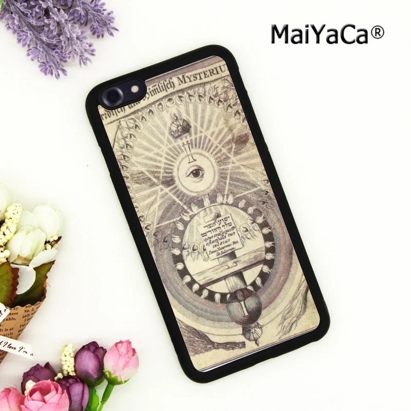 

MaiYaCa Illuminati Symbol Eye Phone Case Cover For iPhone 5 6s 7 8 plus 11 pro X XR XS max Samsung S6 S7 edge S8 S9
