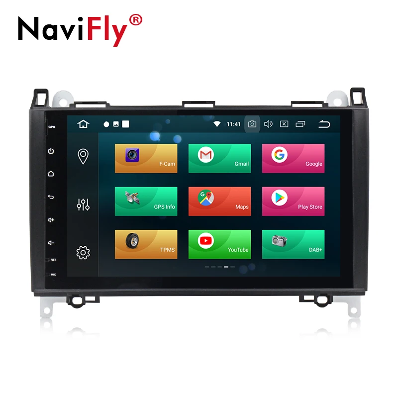 Perfect NaviFly Car multimedia Player for Mercedes/Benz/Sprinter/B200/B-class/W245/B170/W209/W169/Vito Android 8.0 4GB RAM 32GB ROM 1