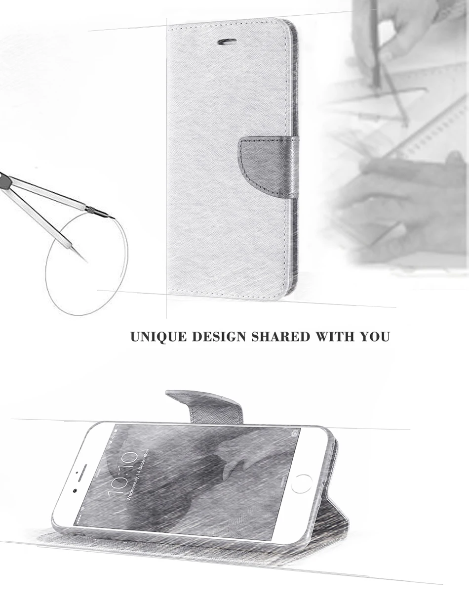 KISSCASE PU Leather Flip Case For iPhone 5 5s SE Cover Luxury Wallet Phone Bag Case For iPhone 5 5s SE Coque Capa Accessories (3)