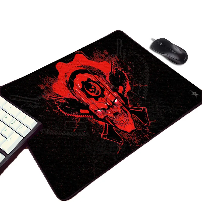 

Mairuige Hot Video Game Gears of War 4 Series Pc Computer Gaming Mouse Pad Small Size Rubber Table Play Mouse Mat Pad for Gamer