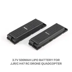 2 шт. Оригинальный 3,7 в 500 мАч RC Самолеты Lipo батарея для JJRC H47 Дрон RC Квадрокоптер Дрон с Wi-Fi батарея RC вертолеты батареи