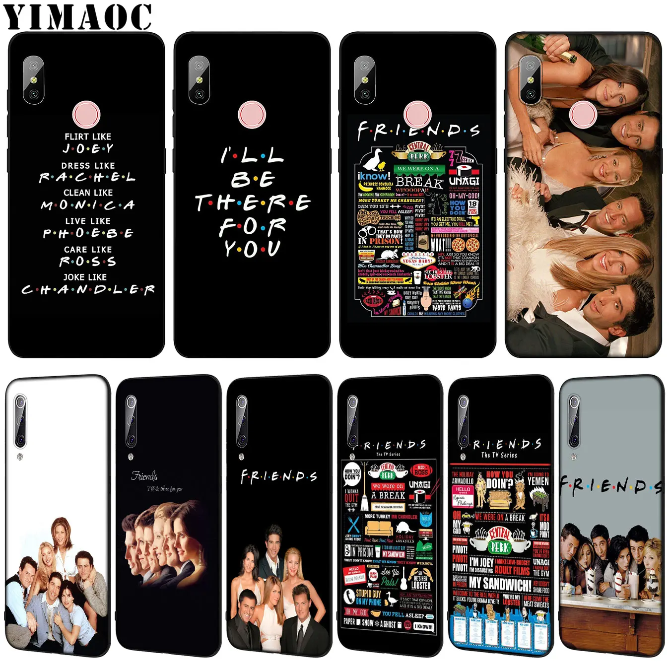 

YIMAOC friends tv Central Perk Coffee Soft Silicone Case for Xiaomi Mi 9 9T CC9 CC9E A3 PRO 8 SE A2 Lite A1 6 6X 5X f1 MAX 3