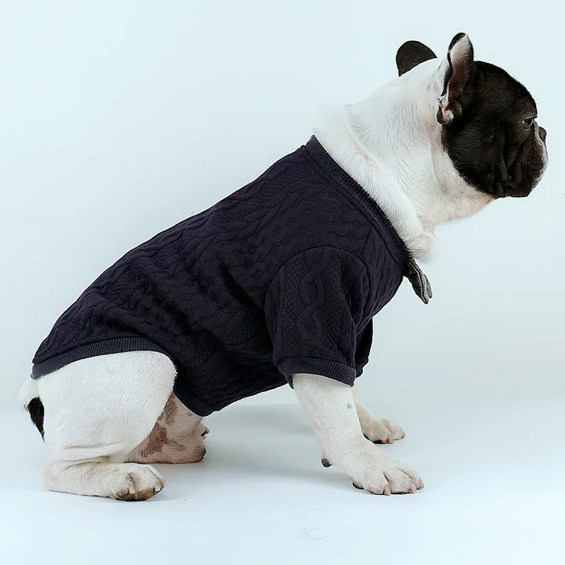 WANGUPET свитер с бантом для собак зимнее пальто куртка Пудель Мопс французская одежда для бульдога Шнауцер костюм для домашних животных зимняя одежда для собак
