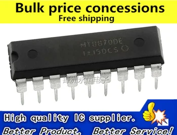 

Free shipping 50pcs/lot MT8870DE MT8870 8870 RECEIVER DTMF 18DIP IC Best quality