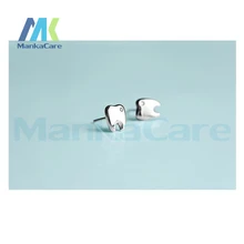 2 Pairs of Earrings Cute Dental Gift Tooth type Creative Lovely Clinic Female Gift Teeth type women dentist party gift