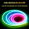 Bande lumineuse RGB LED multicolore néon, WS2812B, dc 24v, pixels intelligents adressables, WS2812 IC, 1M, 5M, 10M, pour Bar et Club ► Photo 3/6