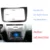 Auto Radio Fascia per SEAT Altea (LHD) mano sinistra Drive stereo face plate panel cornice dash kit di montaggio adattatore trim Bezel facia