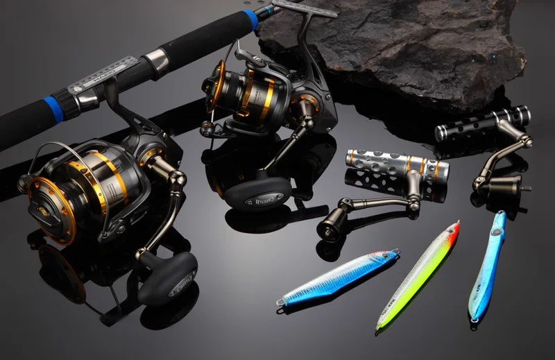 

Haibo CHEETAH 8000/9000 spinning fishing,4.9:1 6+1Ball Bearings,jigging reels,trolling reel,25KG drag force free shipping
