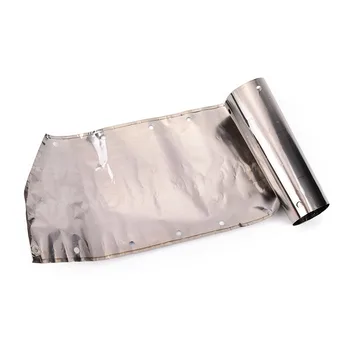 

19CM Windproof Plate Screen for Hiking Picnic Cooker Ultralight Ultra-thin Stove Titanium Wind Shield Height Camping