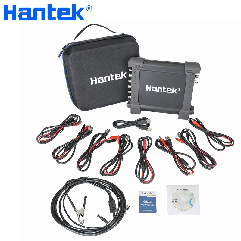Hantek 1008C 8 Каналы Программируемый генератор 1008C автомобильный осциллограф цифровой Multime хранилище ПК Osciloscopio USB