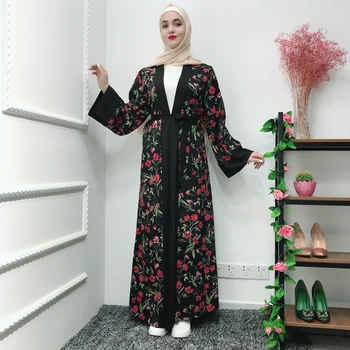 

Abaya Kaftan Dubai Arab Islam Kimono Cardigan Muslim Dress Abayas For Women Prayer Turkish Islamic Clothing Robe Femme Musulmane