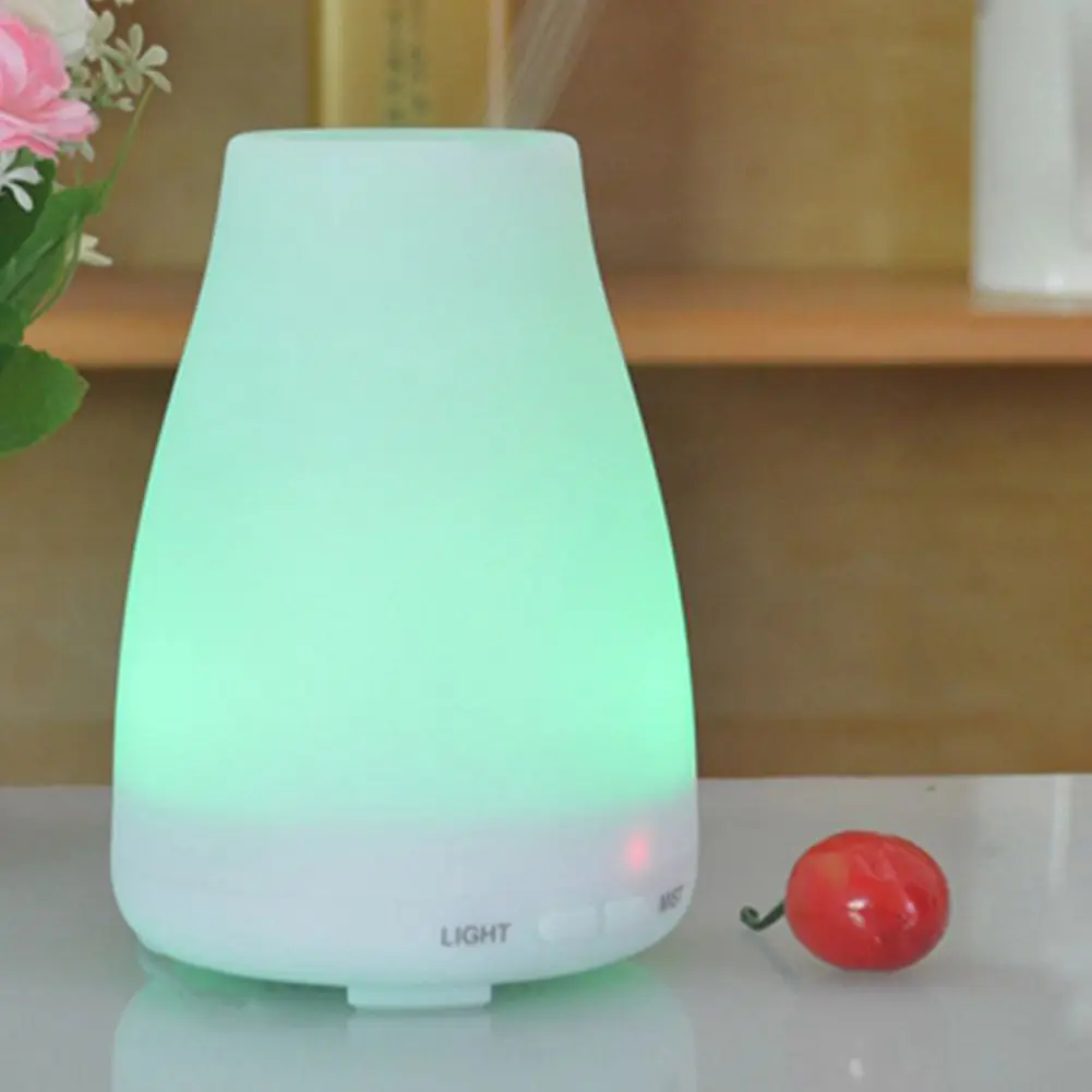 

Ultrasonic Humidifier Aromatherapy Oil Diffuser Cool Mist With 7 Color LED Lights essential oil diffuser Waterless Auto Shut-off