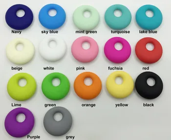 

Wholesale Silicone Teething Necklace Pendants for mom to wear and baby to enjoy Moon Pendant Jewelry