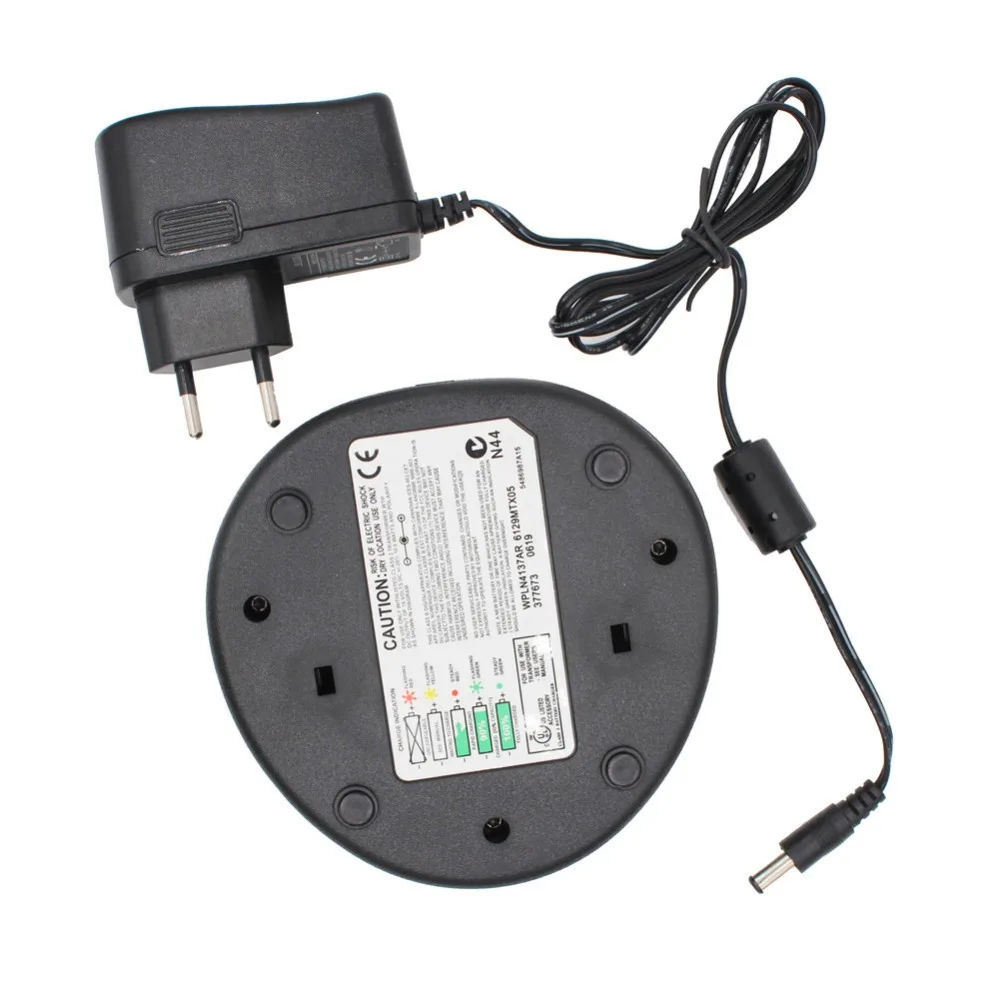 Зарядное устройство с адаптером для MOTOROLA DEP450 CP200 EP450 CP040 CP140 CP180 DP1400 GP3688 NNTN4970 B 10
