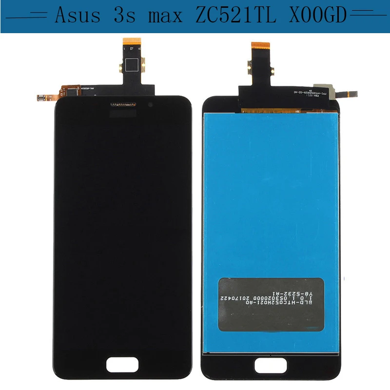 

For Asus zenfone 3s max ZC521TL X00GD LCD Display Touch Screen Digitizer Glass Assembly For Asus Pegasus ZC 521TL Display
