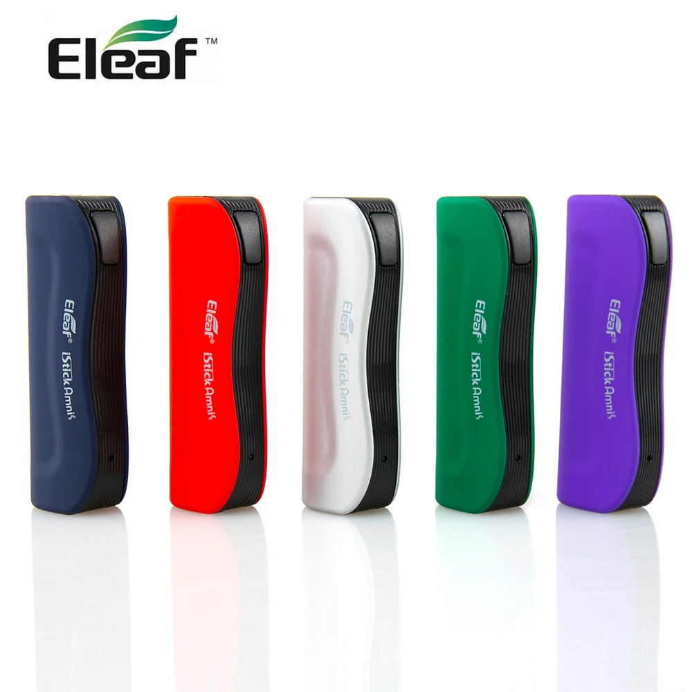 Original Eleaf iStick Amnis battery mod box built in 900mAh battery 30W output Electronic cigarette vape mod box vape pen holder